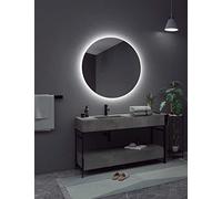 Ledimex Specchio Bagno Led Rotondo Ø100cm Retroilluminato a LED con IRC >80 - Luce Fredda - Modello OPORTO