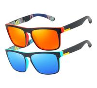 LEDING&BEST Occhiali da sole polarizzati per uomo donna/Pesca Golf Bicicletta Guida Pesca arrampicata Sport all'aperto occhiali da sole