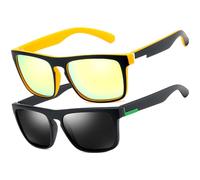 LEDING&BEST Occhiali da sole polarizzati per uomo donna/Pesca Golf Bicicletta Guida Pesca arrampicata Sport all'aperto occhiali da sole