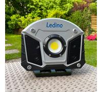 Ledino Faretto ricaricabile a LED a tromba con funzione Bluetooth 11140156001011