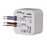 ledix 12 V DC/15 scatola di alimentazione, 1 pezzi, znp di 15 - 12