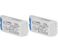 ledix - trasformatore elettronico 12 V 50 W, 1 pezzi, ETZ 50 (Confezione da 2)