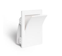 LEDKIA LIGHTING Applique da Parete Integrazione Cartongesso per Lampadina LED E14 Foro 313x253 mm Bianco E14