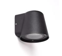 LEDKIA Applique da Parete per Esterni Alluminio Darjan Nero Opaco