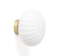 LEDKIA LIGHTING Applique da Parete Vetro Celina Bianco G9