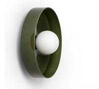 LEDKIA Applique da Parete Vetro Elva S Verde