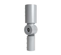 LEDKIA Braccio Regolabile 90º per Apparecchi di Illuminazione Stradale Grig