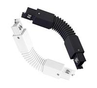 LEDKIA Connettore Flessibile per Binario Trifase Nero