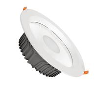 LEDKIA LIGHTING Downlight LED 30W Circolare Aero COB Foro Ø 200 mm 4000K Bianco Naturale