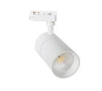 LEDKIA Faretto LED Binario Monofase 20W Regolabile Mallet Bianco 4000K Bian