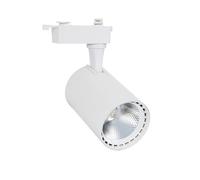 LEDKIA Faretto LED Binario Monofase 30W Bron Bianco 4000K Bianco Naturale