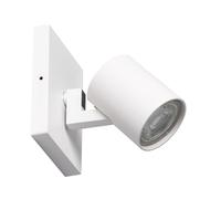 LEDKIA LIGHTING Faretto Portalampada da Superficie Orientabile in Alluminio Gylu per Lampadina GU10 Bianco GU10