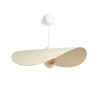 LEDKIA Lampada a Sospensione Feltro Abelia Beige