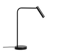 LEDKIA Lampada da Tavolo Touch LED 2.5W Metallo Gazny Nero Opaco