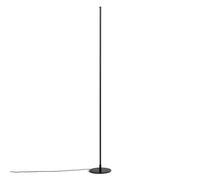 LEDKIA Lampada da Terra LED 27W Metallo Meghri Nero