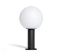 LEDKIA Lampioncino da Muretto Alluminio Tondu Nero