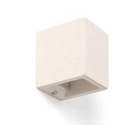 LEDKIA LIGHTING Applique da Parete Cemento Doppia Luce Batam Beige G9