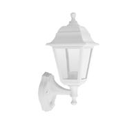 LEDKIA LIGHTING - Applique da Parete con Sensore di Movimento | Compatibile con Lampadina E27 fino a 60W | Design Compatto e Resistente | Finitura in PP, Bianco