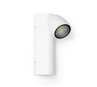 LEDKIA LIGHTING Applique da Parete per Esterni Alluminio Abel Bianco GU10