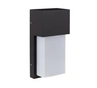 LEDKIA LIGHTING Applique da Parete per Esterni Alluminio Etnea Nero E27