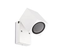 LEDKIA LIGHTING Applique da Parete per Esterni Alluminio Quadrato Onuba Argento GU10