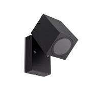 LEDKIA LIGHTING Applique da Parete per Esterni Alluminio Quadrato Onuba Nero GU10