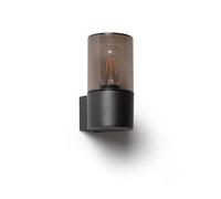 LEDKIA LIGHTING Applique da Parete per Esterni Alluminio Solok Nero Opaco per Sale, Soggiorno, Cucina, Camera