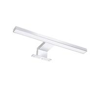 LEDKIA LIGHTING Applique per Specchio del Bagno Carl 5W Argento 6000K Bianco Freddo