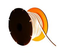 LEDKIA LIGHTING Bobina 50m Striscia LED Neon Regolabile 220V SFLEX8 8W/m IP65 Taglio 100cm Arancione