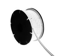 LEDKIA LIGHTING Bobina 50m Striscia LED Regolabile 220V SMD 120 LED/m 7.5W/m 750lm/m Larga 12mm IP65 Taglio 20/100cm 6000K Bianco Freddo