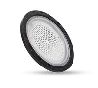 LEDKIA LIGHTING - Campana LED UFO 150W | 120lm/W | 18000lm | 60.000 Ore | Design Slim per Interni/Esterni, Bianco Naturale 4000K, Alluminio