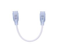 LEDKIA LIGHTING Cavo Connettore Striscia LED 220V AC SMD&COB IP65 Larga 12mm Bianco