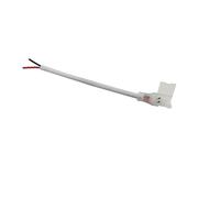 LEDKIA LIGHTING Connettore per Striscia LED 220V AC 120LED/m 20m Larga 9 mm IP67 Taglio 10 cm Bianco