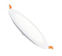 LEDKIA LIGHTING - Downlight LED 15W | Foro Ø 170 mm | 1200 lm Luminosità | Risparmio Energetico 80% | Durata 40.000 Ore | Faretti Led Incasso per Soffitto Design, Bianco Caldo 3000K, Alluminio