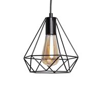 LEDKIA LIGHTING Lampada a Sospensione Metallo Sardo Nero E27