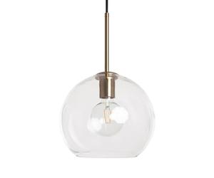 LEDKIA LIGHTING - Lampada a Sospensione Vetro Ona | Design Semplice | Compatibile con Lampadina E27 | Ideale per Soggiorno, Cucina, Camera, Sala | Colore Trasparente, Materiale Vetro