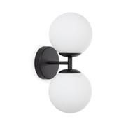 LEDKIA LIGHTING Lampada da Parete Balts Duplo Nero