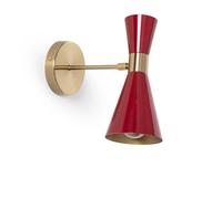 LEDKIA LIGHTING Lampada da Parete Jigger Rosso E27