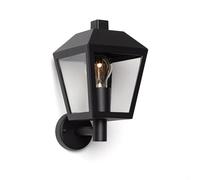 LEDKIA LIGHTING Lampada da Parete per Esterni Alluminio Mukom Nero per Sale, Soggiorno, Cucina, Camera