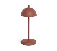 LEDKIA LIGHTING Lampada da Tavolo LED Portatile con Batteria USB Ricaricabile Pirinoa Terracotta per Sale, Soggiorno, Cucina, Camera
