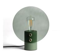 LEDKIA LIGHTING Lampada da Tavolo Metallo e Vetro Katia Verde