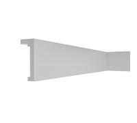 LEDKIA LIGHTING Modanatura per Striscia LED 2m Elah Bianco