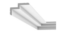 LEDKIA LIGHTING Modanatura per Striscia LED 2m Scala M Bianco