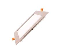 LEDKIA LIGHTING Pannello Downlight LED 15W Quadrato Faretti Led Incasso per Soffitto Foro 180x180mm Argento 3000K Bianco Caldo