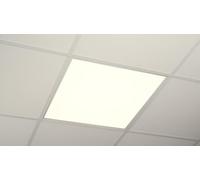 LEDKIA LIGHTING Pannello LED 60x60cm 40W 4000lm No Flicker 3000K Individuale Bianco Caldo
