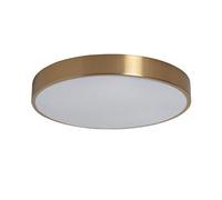LEDKIA LIGHTING Plafoniera LED 18W Circolare Metallo Ø300 mm CCT Selezionabile Haydn per Soggiorno, Cucina Oro