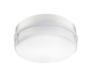 LEDKIA LIGHTING Plafoniera LED 24W Circolare per Esterni Ø285mm IP65 con Luce di Emergenza Non Permanente 6500K Bianco Freddo