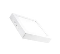 LEDKIA LIGHTING - Plafoniera LED Quadrata | 18W Potenza | 1440lm Flusso Luminoso | Facile Installazione | Uso Versatile | Durata 40.000 Ore, Bianco Freddo 6000K, Alluminio