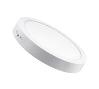 LEDKIA LIGHTING - Plafoniera LED Soffitto 24W | Ø300 mm | Flusso Luminoso 1900 lm | Resistente in Alluminio | Facile Installazione | Per Casa e Ufficio, Bianco Freddo 5000K