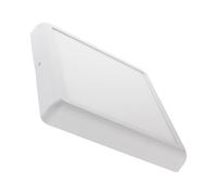 LEDKIA LIGHTING - Plafoniera LED Soffitto 24W | Design Quadrato 300x300 mm | 1900lm Luce Costante | Facile Installazione | Durata 40.000 Ore, Bianco Caldo 3000K, Alluminio